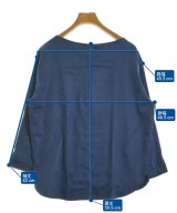 Maker's Shirt 鎌倉（メイカーズシャツカマクラ）ブラウス 青 サイズ:38(M位) レディース/2200667559073