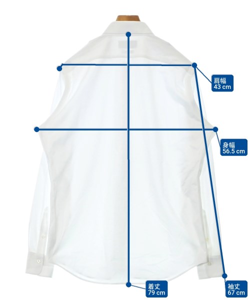 Maker's Shirt 鎌倉（メイカーズシャツカマクラ）カジュアルシャツ 白 サイズ:L メンズ/2200726059179