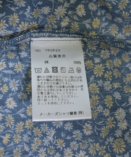 Maker's Shirt 鎌倉（メイカーズシャツカマクラ）ブラウス 青 サイズ:38(M位) レディース/2200731806034