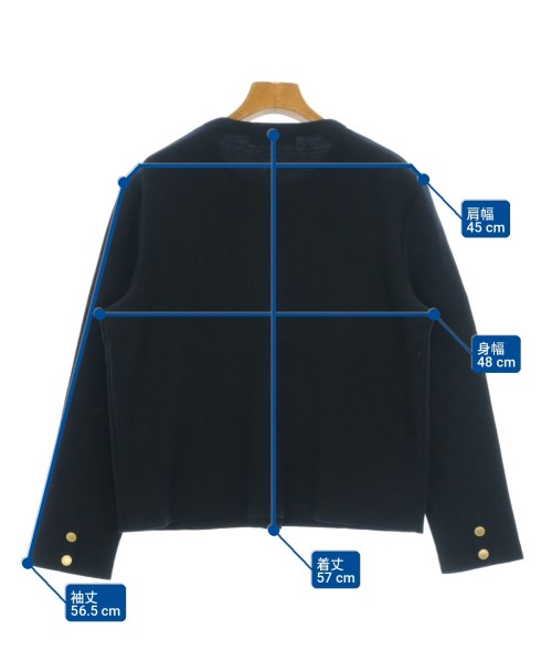 Maker's Shirt 鎌倉（メイカーズシャツカマクラ）カーディガン 紺 サイズ:38(M位) レディース/2200731806041