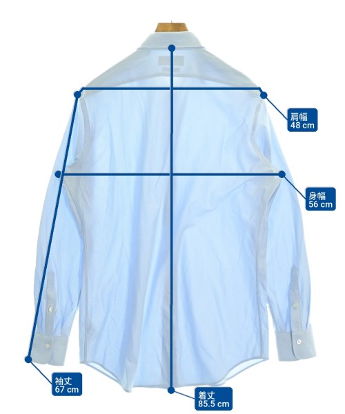 Maker's Shirt 鎌倉（メイカーズシャツカマクラ）カジュアルシャツ 青 サイズ:L メンズ/2200725702168