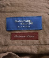 Maker's Shirt 鎌倉（メイカーズシャツカマクラ）ドレスシャツ 茶 サイズ:M メンズ/2200720774030