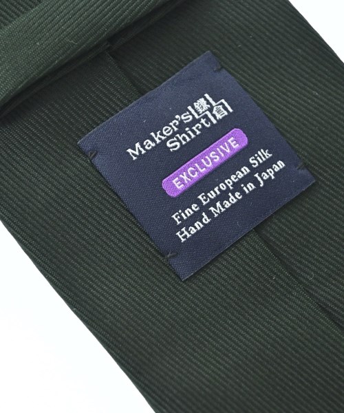 Maker's Shirt 鎌倉（メイカーズシャツカマクラ）ネクタイ 緑 サイズ:- メンズ/2200677597089
