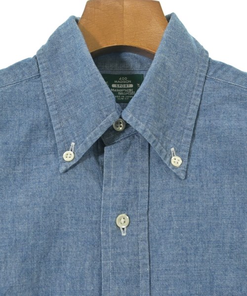 Maker's Shirt 鎌倉（メイカーズシャツカマクラ）カジュアルシャツ 青 サイズ:37(XS位) メンズ/2200680959010