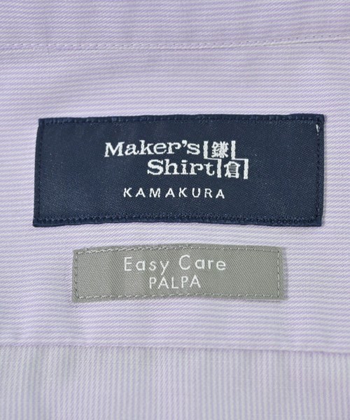 Maker's Shirt 鎌倉（メイカーズシャツカマクラ）カジュアルシャツ 紫 サイズ:37(XS位) メンズ/2200680959027
