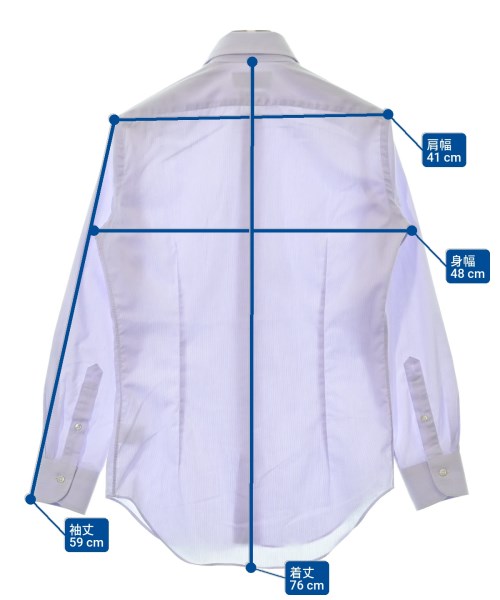 Maker's Shirt 鎌倉（メイカーズシャツカマクラ）カジュアルシャツ 紫 サイズ:37(XS位) メンズ/2200680959027