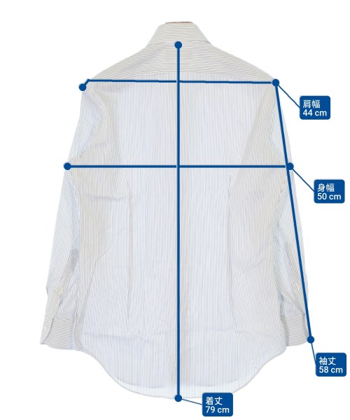 Maker's Shirt 鎌倉（メイカーズシャツカマクラ）カジュアルシャツ 白 サイズ:39(M位) メンズ/2200686133049