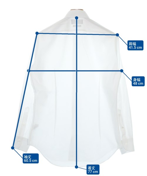 Maker's Shirt 鎌倉（メイカーズシャツカマクラ）カジュアルシャツ 白 サイズ:38(S位) メンズ/2200678493199