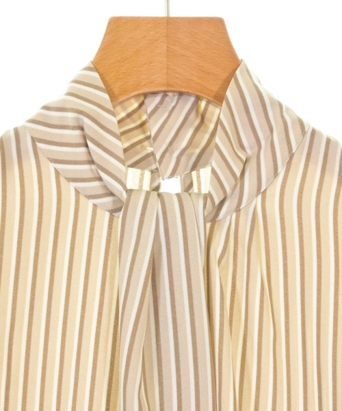 Maker's Shirt 鎌倉（メイカーズシャツカマクラ）ブラウス 茶 サイズ:36(S位) レディース/2200684266053