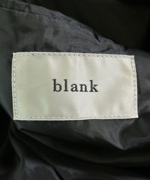 BLANK（ブランク）カジュアルジャケット 黒 サイズ:1(S位) レディース/2200635158024