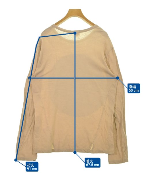 bassike（ベイシーク）Tシャツ・カットソー ベージュ サイズ:S レディース/2200635273079