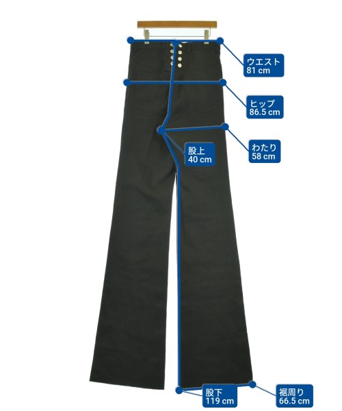 BLANK（ブランク）デニムパンツ 黒 サイズ:3(L位) メンズ/2200677822051