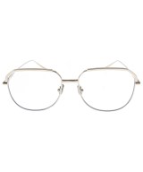 BLANK（ブランク）メガネ シルバー サイズ:- レディース/2200688791209