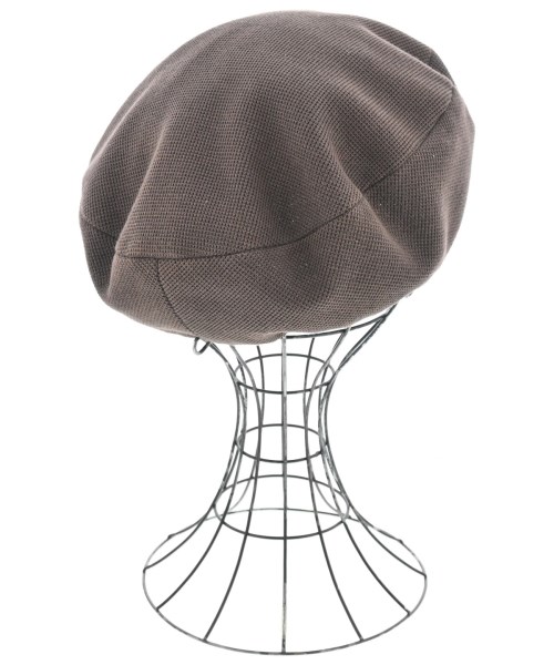 AKIO HIRATA（アキオヒラタ）ハンチング・ベレー帽 茶 サイズ:- レディース/2200674677098