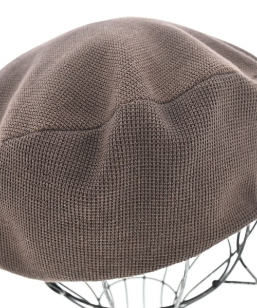 AKIO HIRATA（アキオヒラタ）ハンチング・ベレー帽 茶 サイズ:- レディース/2200674677098