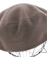 AKIO HIRATA（アキオヒラタ）ハンチング・ベレー帽 茶 サイズ:- レディース/2200674677098