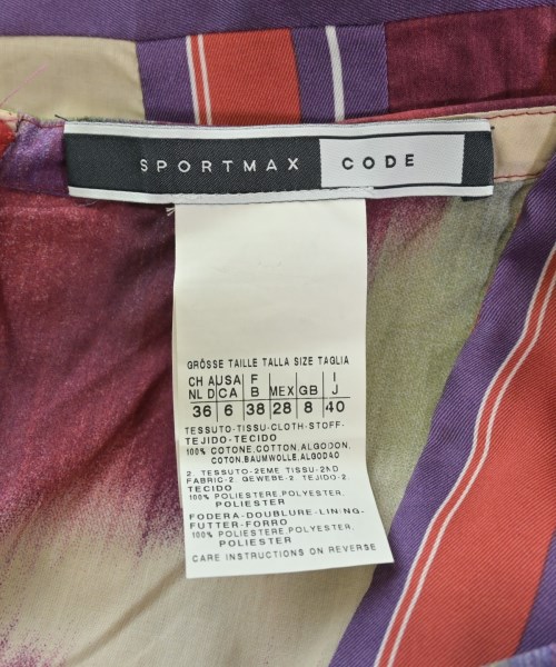 SPORTMAX CODE（スポーツマックスコード）ワンピース 赤 サイズ:40(M位) レディース/2200612535091