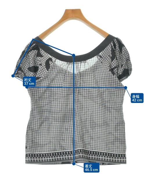 SPORTMAX CODE（スポーツマックスコード）ブラウス 黒 サイズ:-(M位) レディース/2200608384030