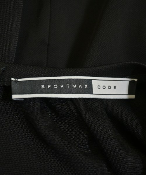 SPORTMAX CODE（スポーツマックスコード）ワンピース 黒 サイズ:XS レディース/2200701335014