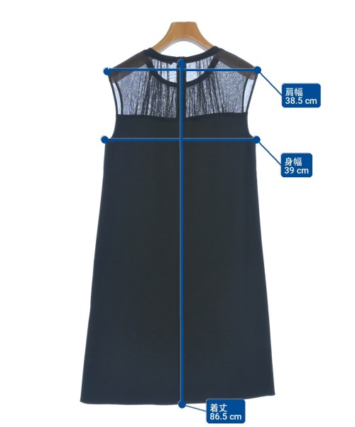SPORTMAX CODE（スポーツマックスコード）ワンピース 黒 サイズ:XS レディース/2200701335014