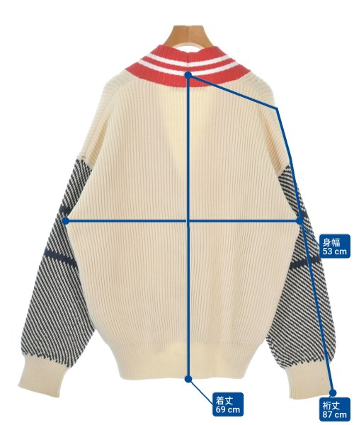 SPORTMAX CODE（スポーツマックスコード）カーディガン 白 サイズ:M レディース/2200644029124