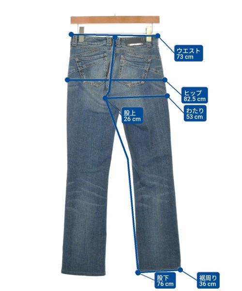 SPORTMAX CODE（スポーツマックスコード）デニムパンツ 紺 サイズ:38(S位) レディース/2200704947016