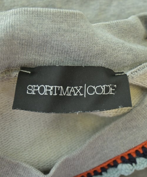 SPORTMAX CODE（スポーツマックスコード）スウェット グレー サイズ:F レディース/2200701028060