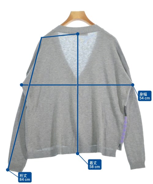SPORTMAX CODE（スポーツマックスコード）カーディガン グレー サイズ:S レディース/2200658517198