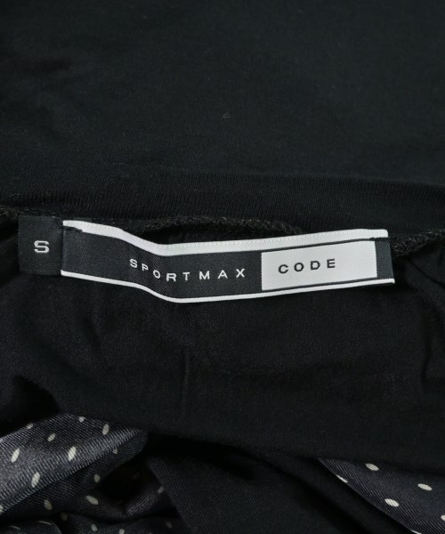 SPORTMAX CODE（スポーツマックスコード）ワンピース 黒 サイズ:S レディース/2200724283170