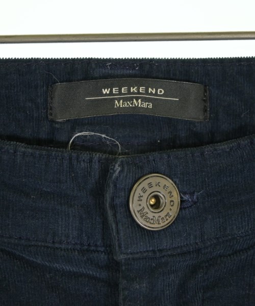 MAX MARA WEEK END LINE（マックスマーラ　ウィークエンドライン）クロップドパンツ 紺 サイズ:44(L位) レディース/2200711730113