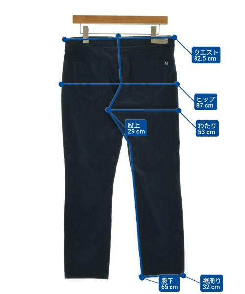 MAX MARA WEEK END LINE（マックスマーラ　ウィークエンドライン）クロップドパンツ 紺 サイズ:44(L位) レディース/2200711730113