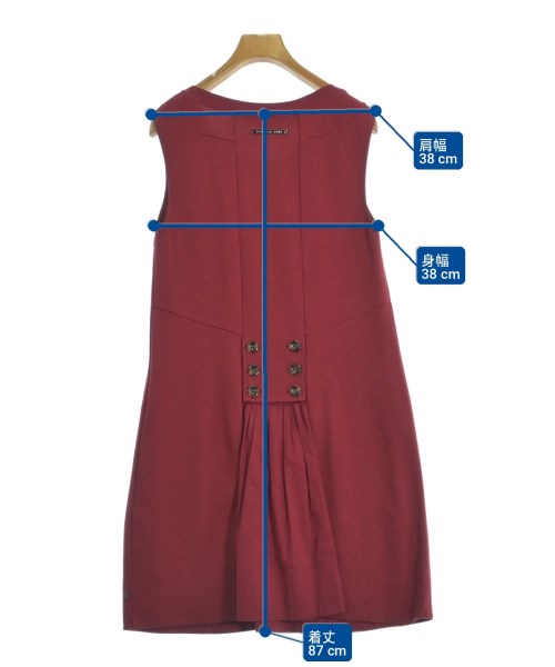 SPORTMAX CODE（スポーツマックスコード）ワンピース 赤 サイズ:S レディース/2200723781042