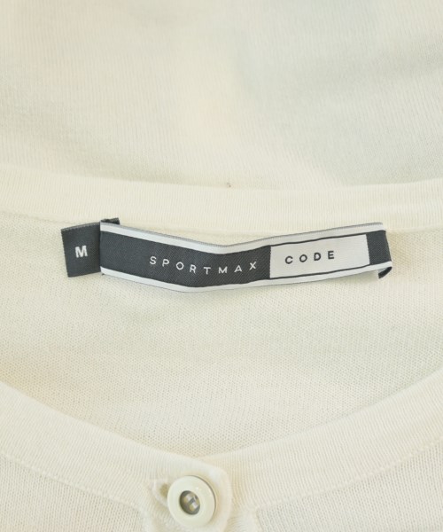 SPORTMAX CODE（スポーツマックスコード）カーディガン 白 サイズ:M レディース/2200681605152