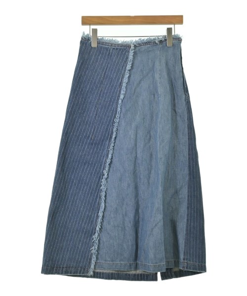 SPORTMAX CODE(スポーツマックスコード)ロング・マキシ丈スカート 青 サイズ:42(M位)/2200684322339