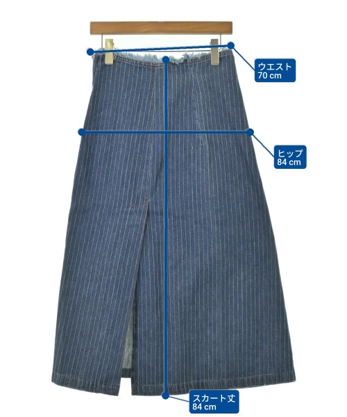 SPORTMAX CODE（スポーツマックスコード）ロング・マキシ丈スカート 青 サイズ:42(M位) レディース/2200684322339