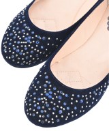 Marie femme（マリーファム）パンプス 紺 サイズ:24cm レディース/2200670078073