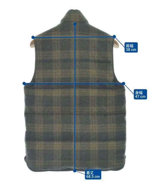 CARRARO（カラッロ）ダウンジャケット/ダウンベスト グレー サイズ:-(M位) メンズ/2200648321033