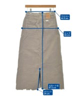 SURT（サート）ロング・マキシ丈スカート グレー サイズ:S レディース/2200625232055