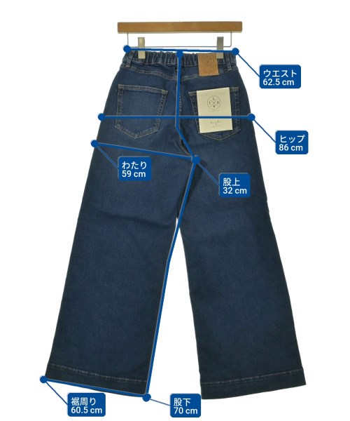 SURT（サート）デニムパンツ 紺 サイズ:XS レディース/2200654957066