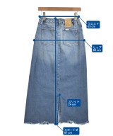 SURT（サート）ロング・マキシ丈スカート 青 サイズ:FS レディース/2200687165049
