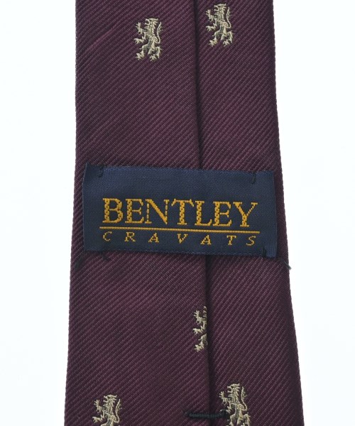 Bentley Cravats（ベントレー　クラバッツ）ネクタイ 紫 サイズ:- メンズ/2200720341669