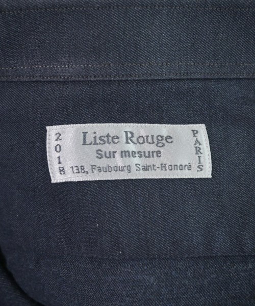 Liste Rouge（リストルージュ）ドレスシャツ 紺 サイズ:-(L位) メンズ/2200637733229