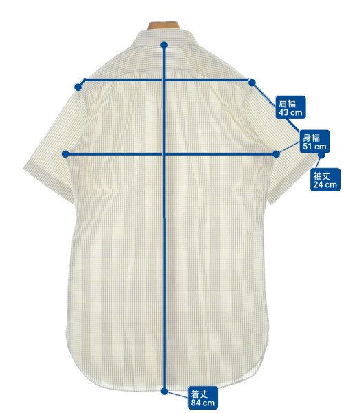 Liste Rouge（リストルージュ）カジュアルシャツ 白 サイズ:-(L位) メンズ/2200637733236