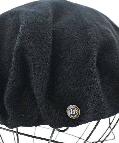 LAULHERE（ローレール）ハンチング・ベレー帽 黒 サイズ:- レディース/2200611929112