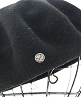 LAULHERE（ローレール）ハンチング・ベレー帽 黒 サイズ:- レディース/2200612349018