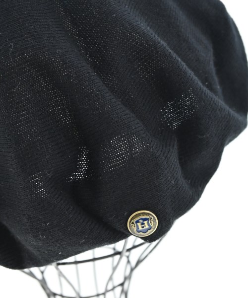 LAULHERE（ローレール）ハンチング・ベレー帽 黒 サイズ:- メンズ/2200672170072