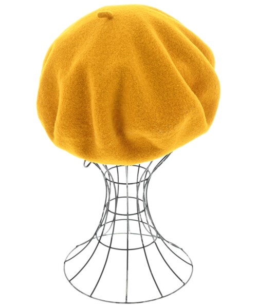 LAULHERE（ローレール）ハンチング・ベレー帽 黄 サイズ:- レディース/2200666057020
