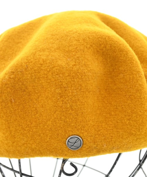 LAULHERE（ローレール）ハンチング・ベレー帽 黄 サイズ:- レディース/2200666057020