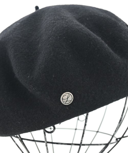 LAULHERE（ローレール）ハンチング・ベレー帽 黒 サイズ:- レディース/2200668429085