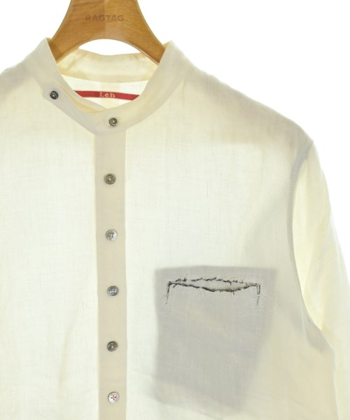 Leh（レー）カジュアルシャツ 白 サイズ:L メンズ/2200663357291